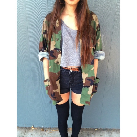 Camo Woodland Jacket Authentic Army Surplus - Picture 6 of 6